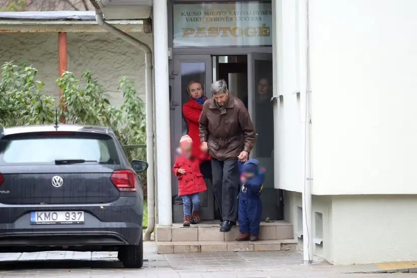 gintaras krucinskas su vaikais 79412689