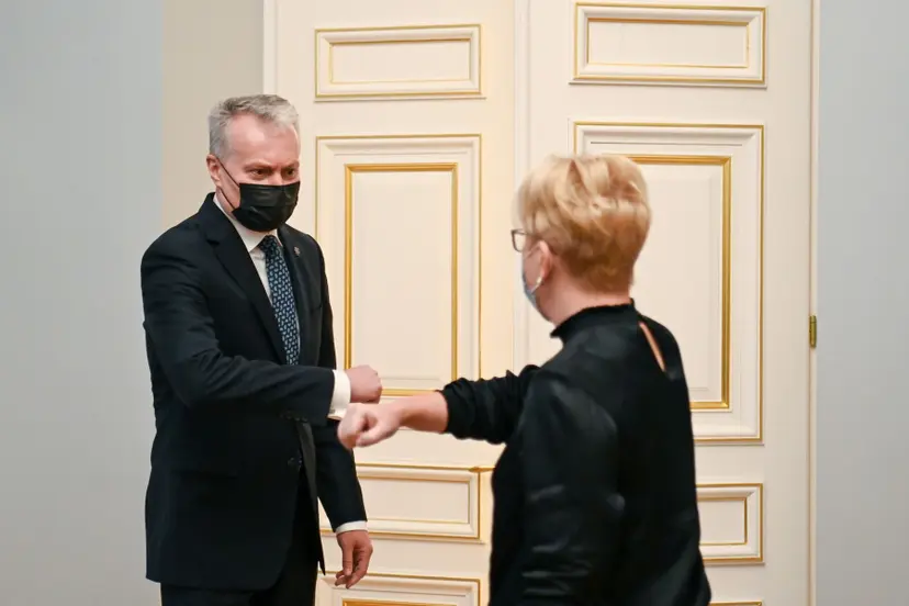 gitanas nauseda ingrida siminyte