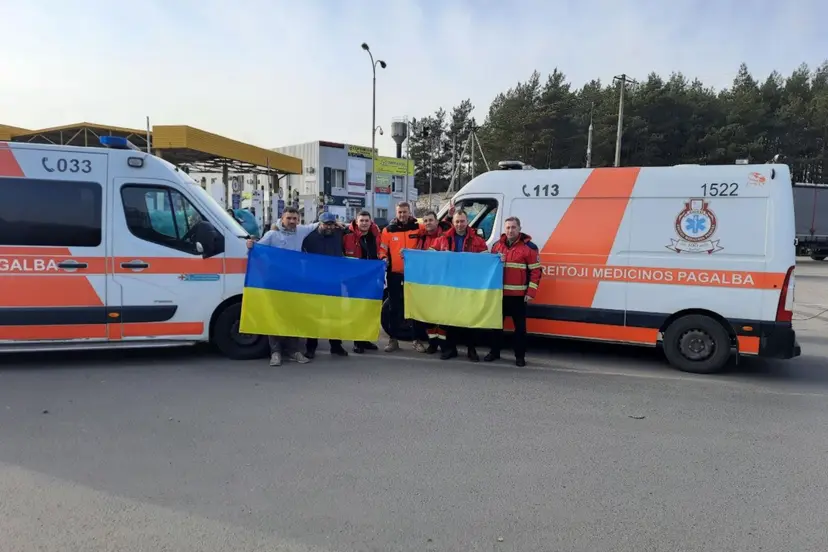 greitosios medicinos pagalbos automobiliai sekmingai pasieke lucka