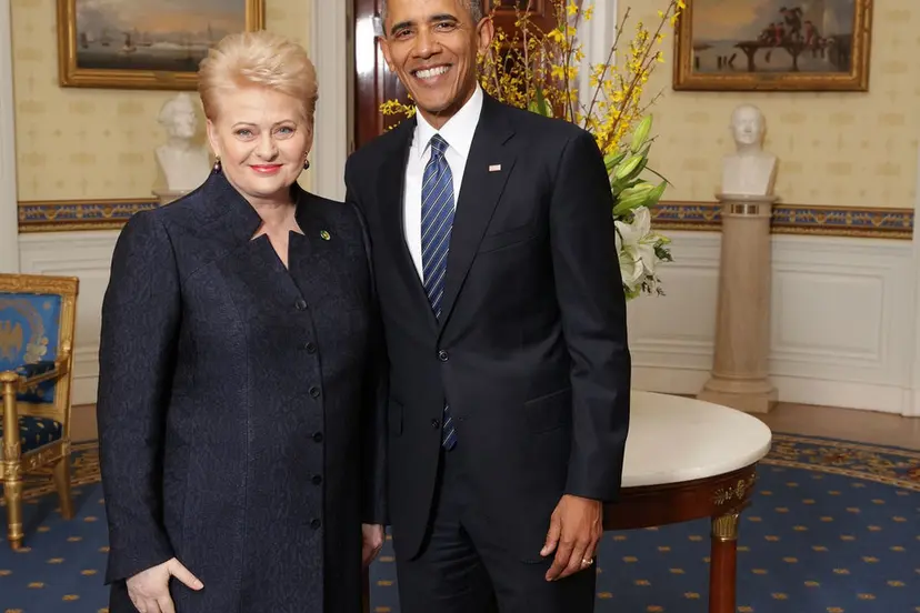grybauskaite obama