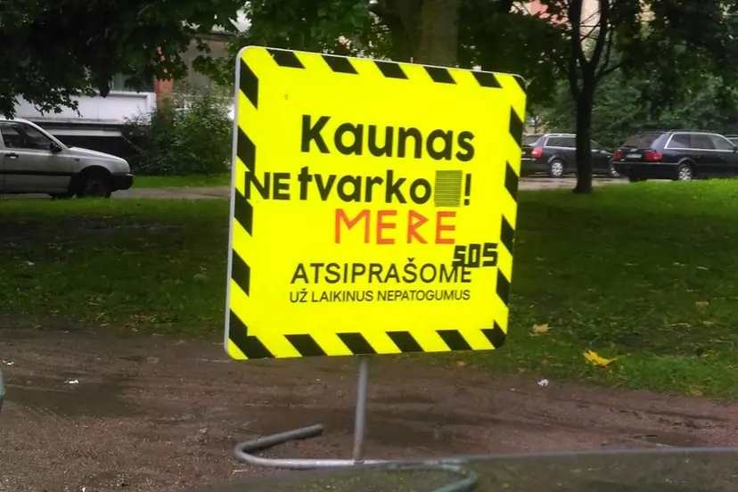 kaunas nesitvarko zenklas