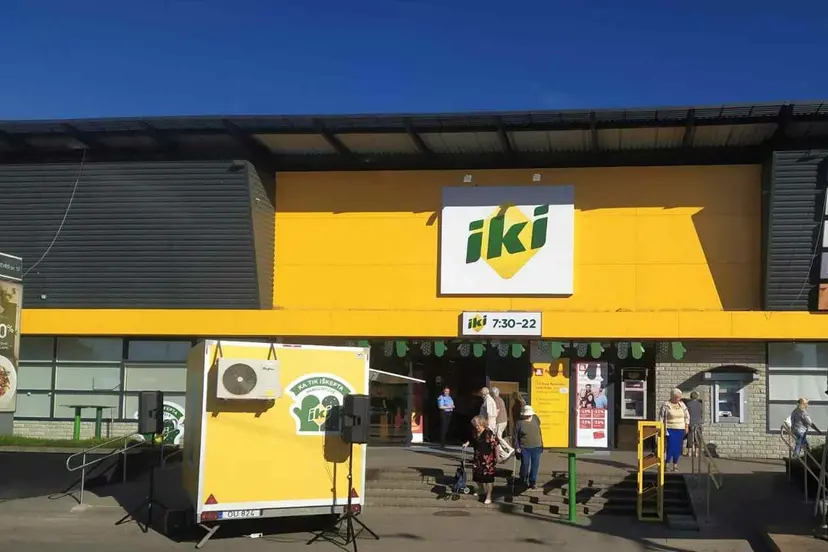 kaune atnaujinta iki sauletekis parduotuve