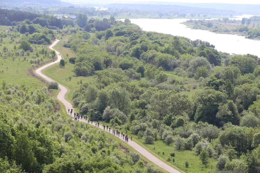 kulautuvos dvirai takas