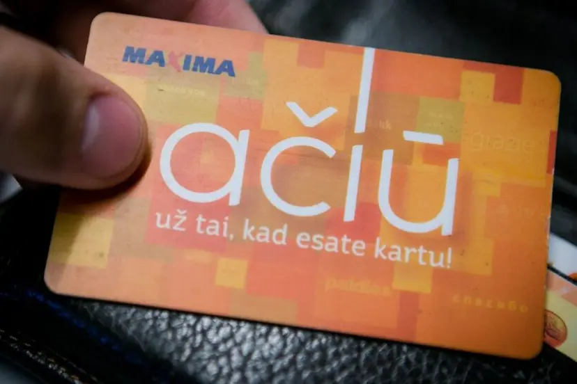 maxima aciu kortele