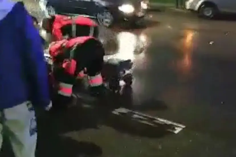 mirtinai partrenkta moteris
