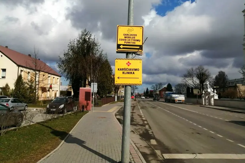 mobilus punktas garliavoje