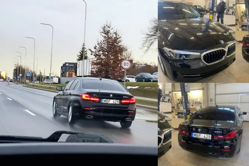 nezymetas policijos bmw