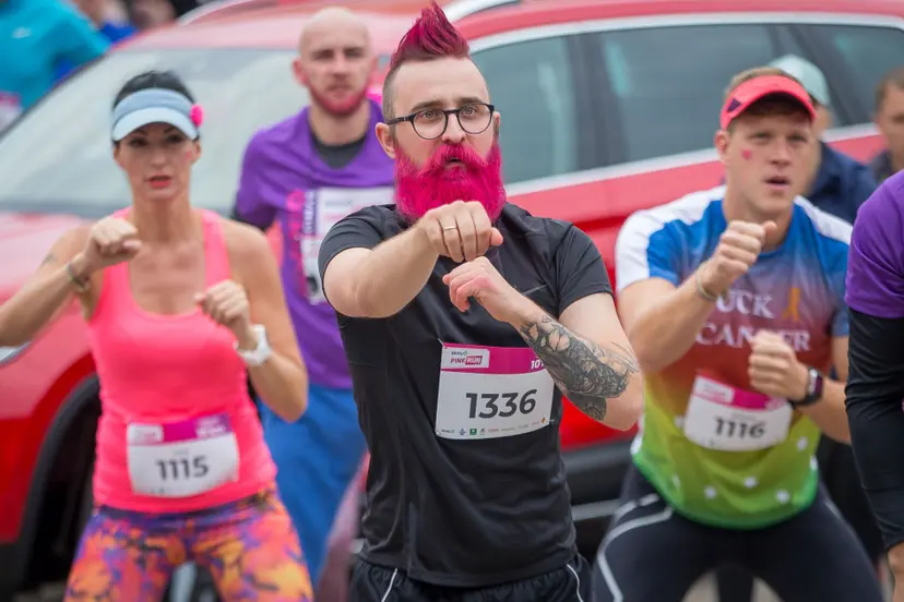 pink run roko lukoeviiaus nuotr
