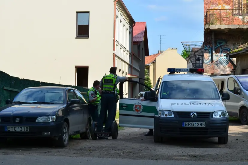policija mieste