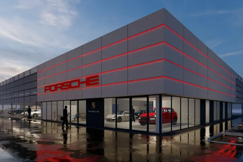 porsche klaipeda eksterjeras