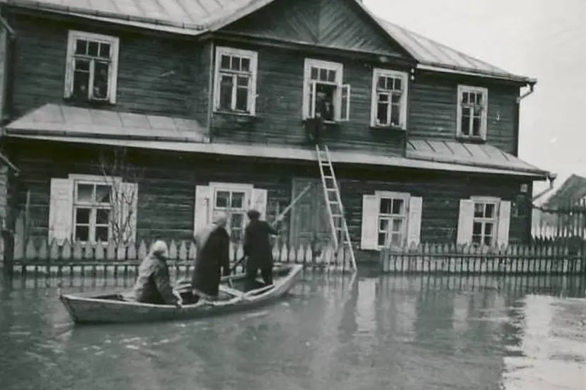 potvynis kaune jonavos gatv 1936 m