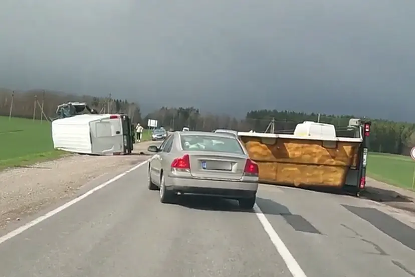 prienai kaunas avarija