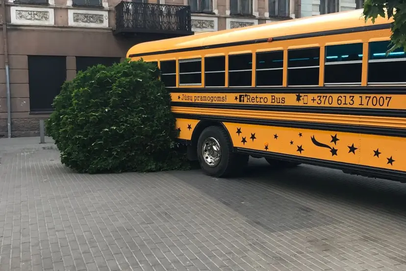 retro autobusas