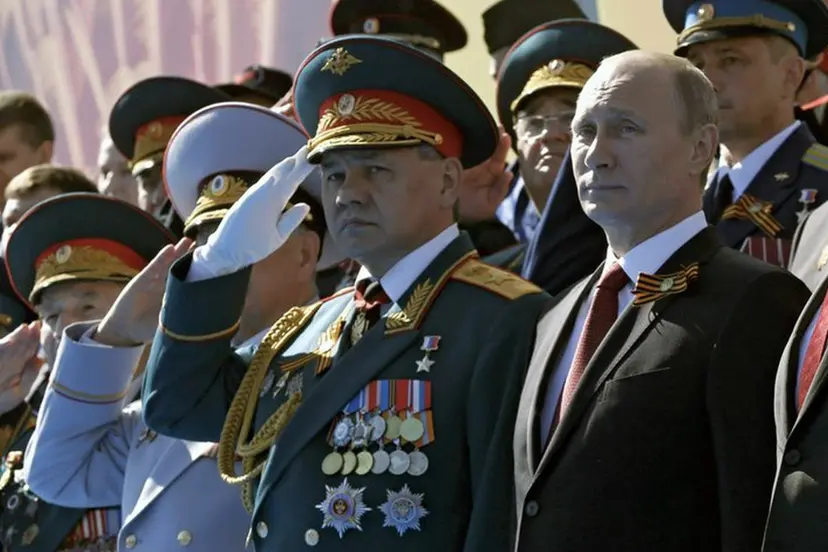 sergejus soigu ir vladimiras putinas