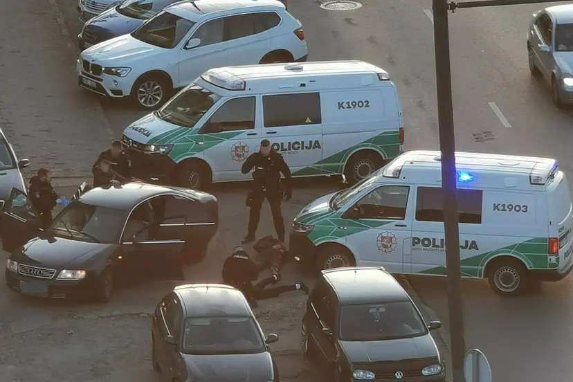 sulaikymas varniu gatveje