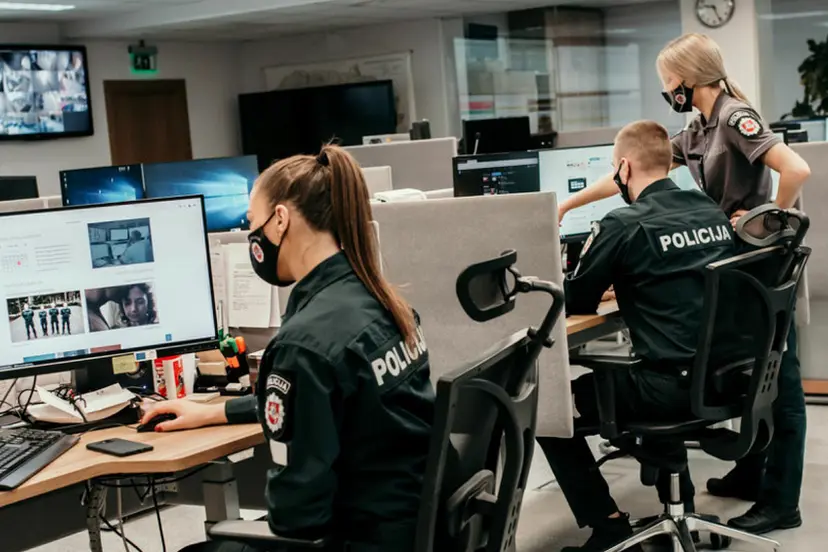 virtulaus patrulis policija