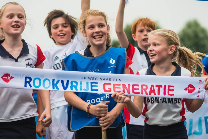 campagnebeeld rookvrije sport