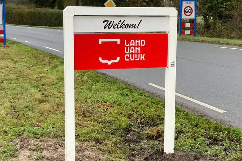 land van cuijk bord
