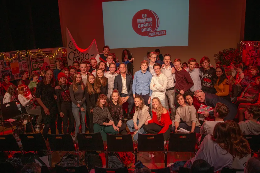 bezoek rutte minkema college 3