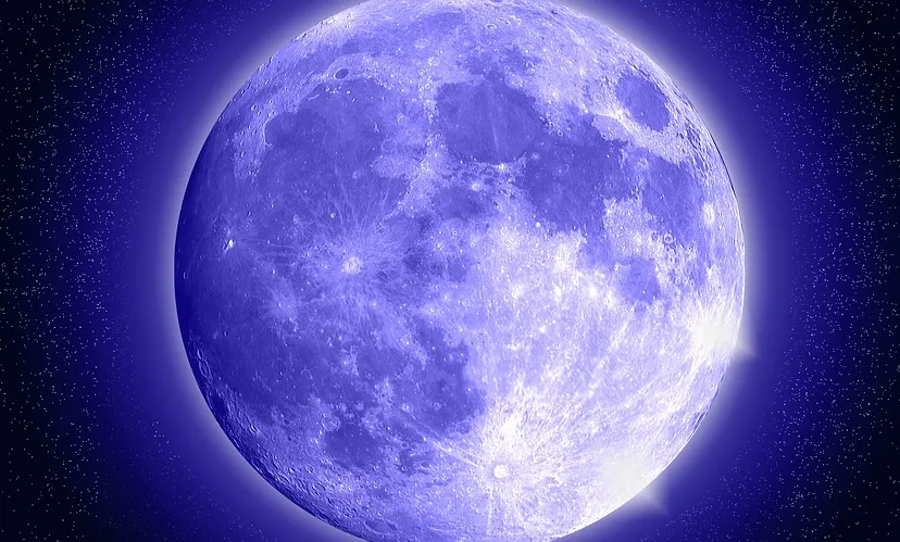 blauwe maan