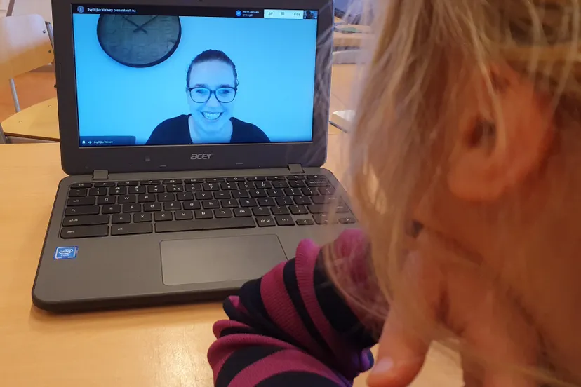 foto ilvy thuisonderwijs