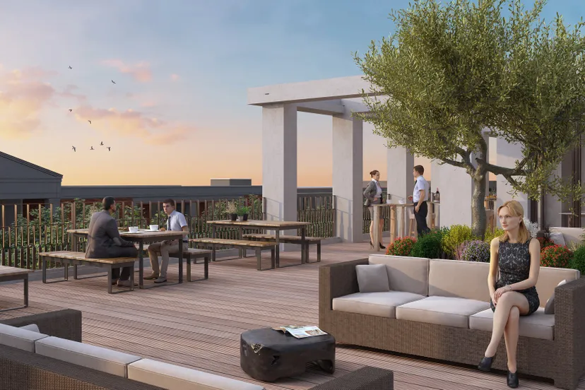 kantoren dakterras leidsche rijn centrum