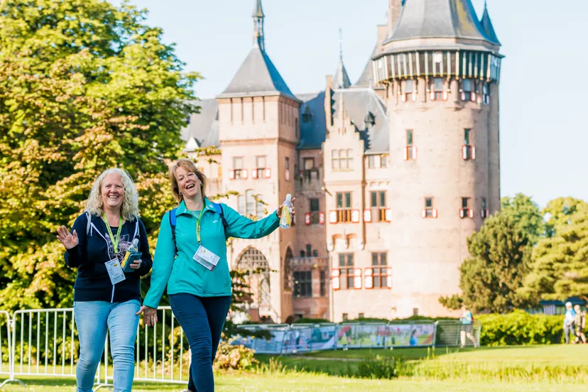 kasteelwandeling van de haar