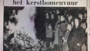 kerstboomverbranding