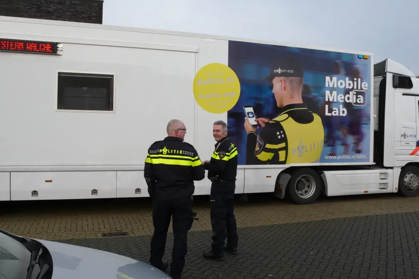 mobile media lab politie