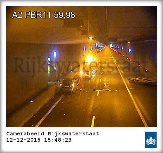 ongeluk tunnel