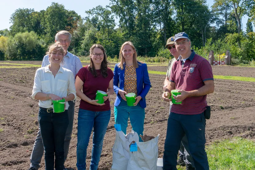 opening moestuin de haar