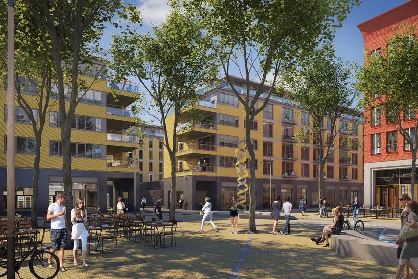 phoenix gezien vanaf brusselplein 1