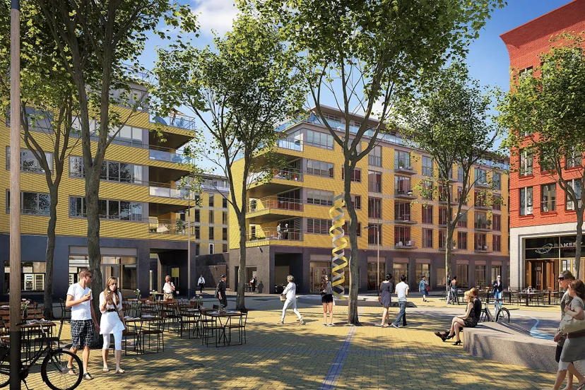 phoenix gezien vanaf brusselplein