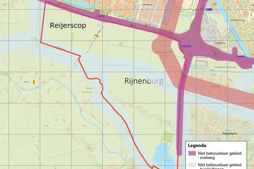 rijnenburg kaart