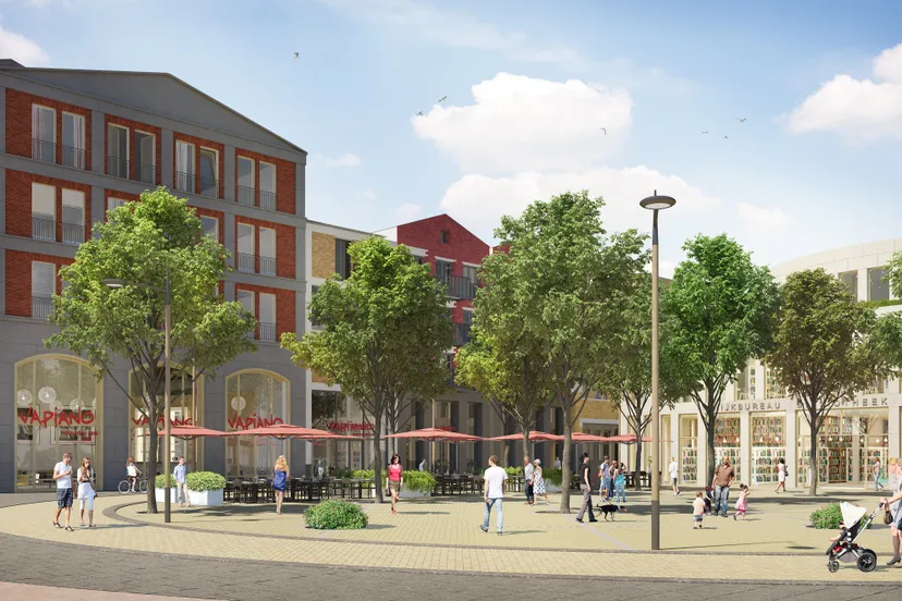stationsplein leidsche rijn centrum met vapiano