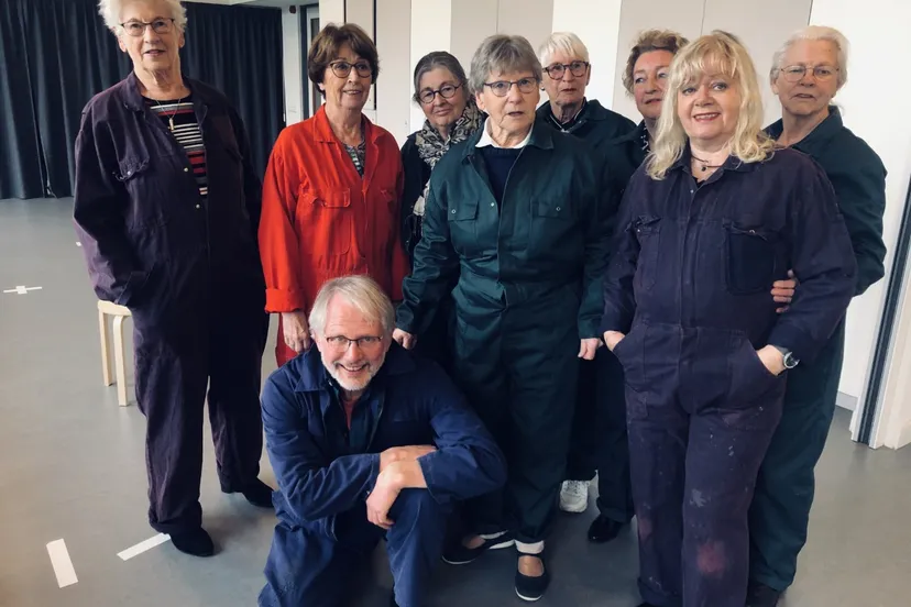 van het pad af groep