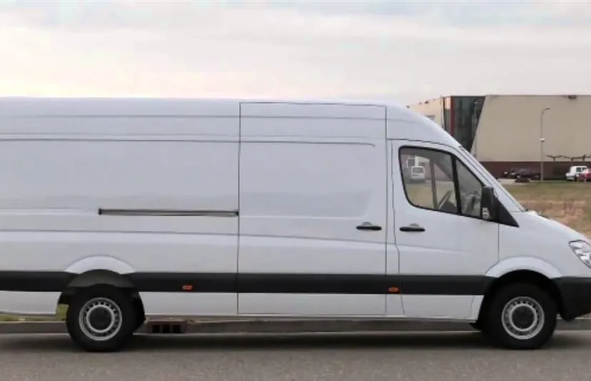 witte bestelbus
