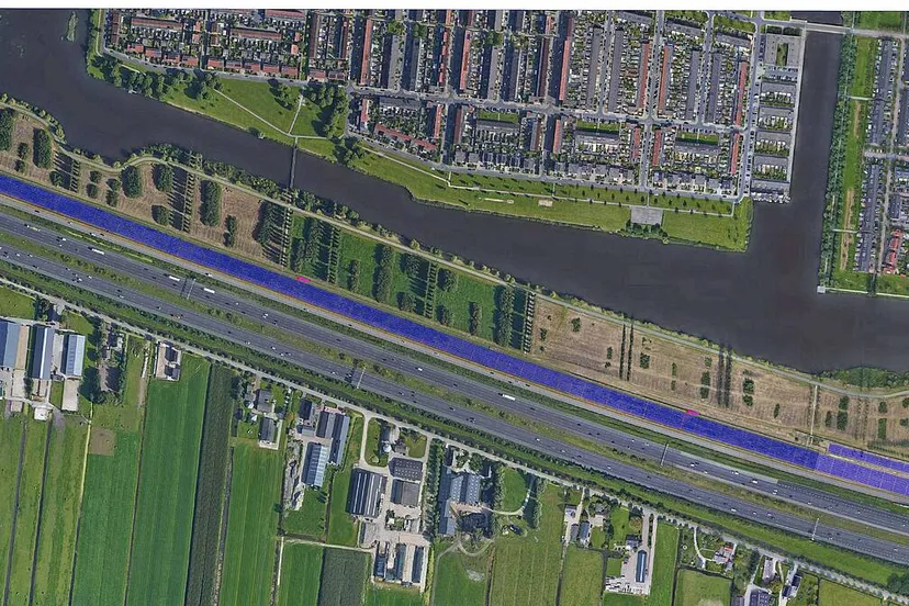 zooneveld geluidswal