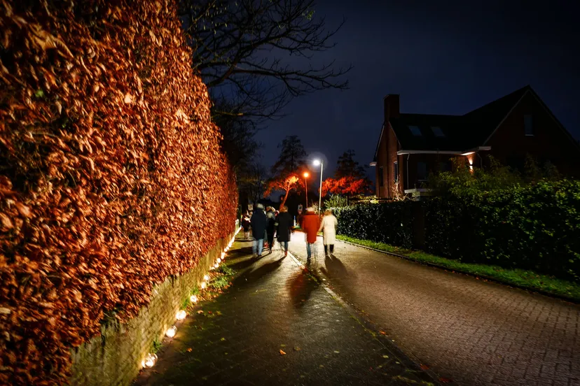 kort en krachtig lichtjesroute terugblik