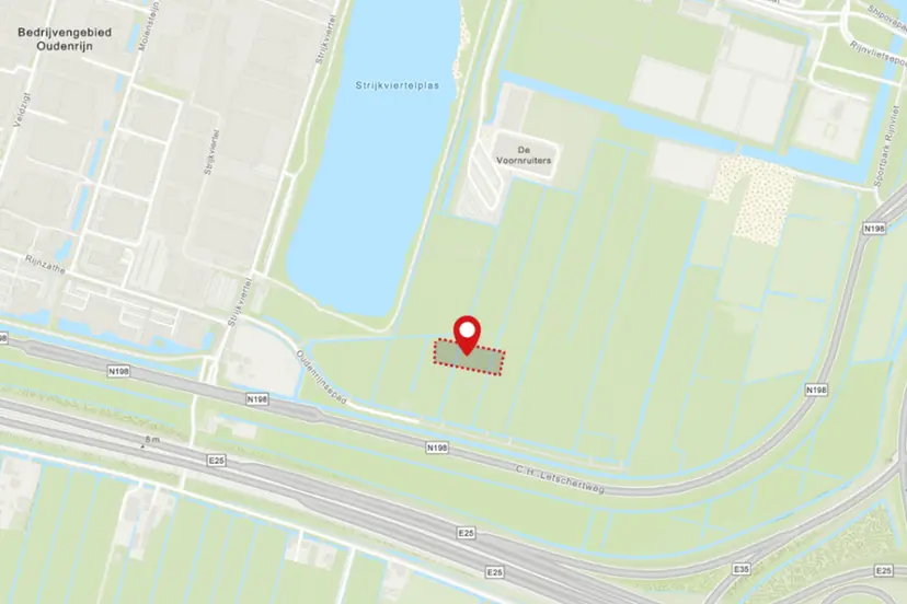 Kaart Strijkviertel