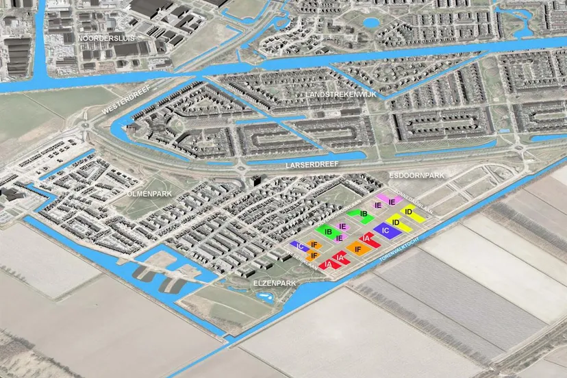 afbeelding kaart groot nooten latei gem lelystad