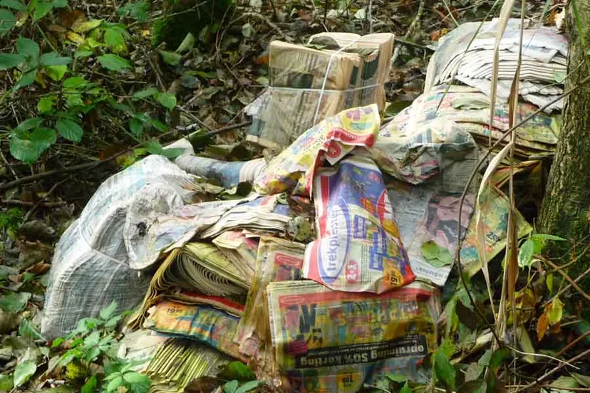 afval kranten flevoland