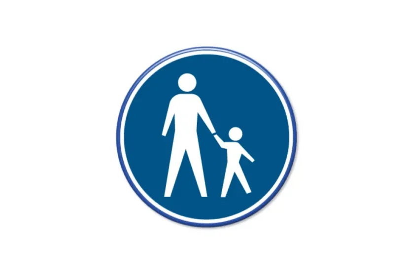 bord voetpad autotrack