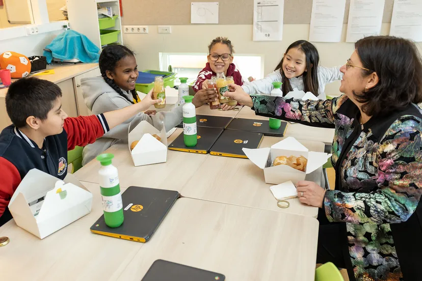 cora luncht met driestromenland