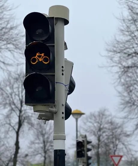 defect stoplicht middendreef