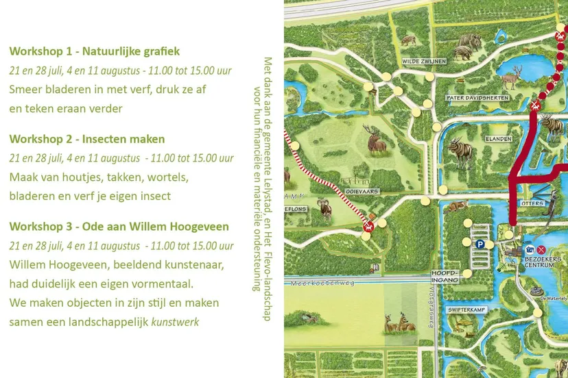 flyer vruchtbaar kunstroute stichting culturale