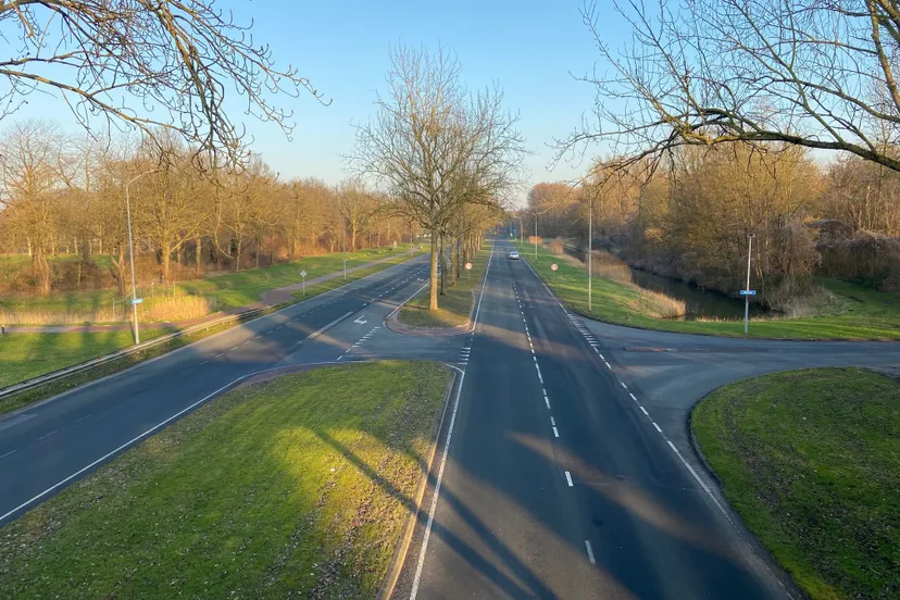 houtribdreef kruising oostranddreef tot aan de badweg