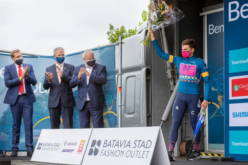 huldiging benelux tour lelystad