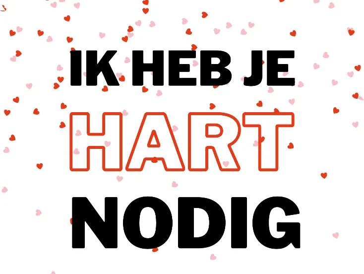 ik heb je hart nodig1