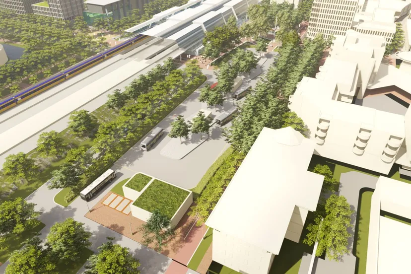 impressie eilandbusstation gem lelystad